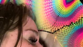 Busty amateur teen girlfriend hardcore action with cum