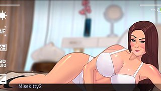 Hentai animation with Misskitty2k, not my dad involved