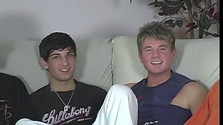 Hot Twinks Suck And Jerk Off Together