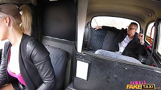 Hot taxi fuck lifeguard spunks hard after witnessing my bum - lady faux taxi
