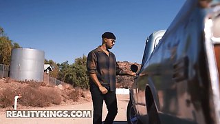 (lilly bell) gives a feet wank gets a facial from random guys a internal cumshot from (Scott Nails) - reality kings