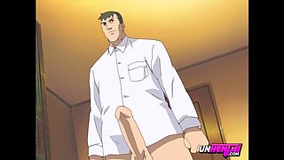 Hot Married MILF Cheats on Husband - Uncensored Hentai Sex with Big Tits