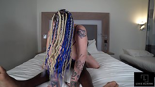 Riding a Big BBC All Over a London Hotel