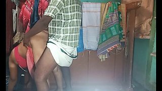 Tamil ex-lovers enjoying sex at home