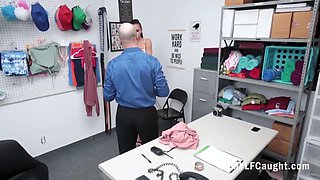 Milf ass-fuck and labia nailed by security- Krissy Lynn