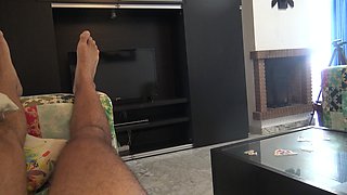 My French Algerian Cleaning Maid Lets Me Cum in Her Mouth