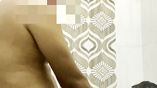 Toilet sex Asian couple