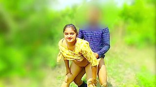 Desi Village Girl First Time Outdoor Sex - Tight Pussy Fucked by Big Cock
