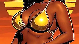 Bold Black Woman Animated to Tease