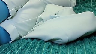 Stepmother's Massage Ended with a Cumshot. Stepmother Slut Swears During Fucking - Dirty Talk