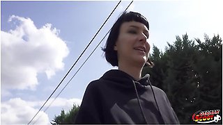 Tall Skinny French Girl Delfine Dahlia Pickup And Talk To Casting Fuck 13 Min