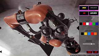 Heavy Metal Bondage BDSM Slave 3D Fetish Game!