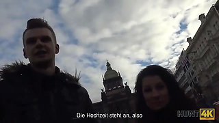 Hunt4k. thin miss wird für eine gute bezahlung in die hände eines reichen gentlemans gelegt