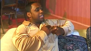 Sexy black couple pussy licking pussy fucking