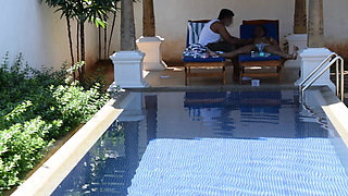 Most beautiful homely housewife shaving pussy outdoor full nude first time # Indian #housewife #outdoor # undressing # full nude