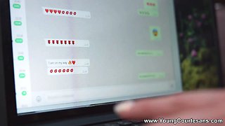 Young Courtesans - Courtesan Mellisandra always cums first