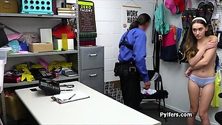 Stealing a sex toy gets her nailed hard