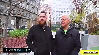 Porno Dan, Matt Bird And Lena Coxx - From Paris Anal Tag Teamed By Stepdad & Stepson 4k