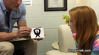 She cant think about anything except cocks even in therapy