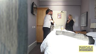 SubSlut Georgie Lyall: Hotel Boss Blackmails PSS For Sex - Pascalssubsluts