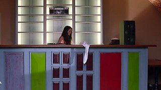 slut his tall blonde fetish flashing ass on live webcam