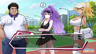 Ep4: Fucking Rachel in the Shower Room - Academy Love Saga: Tennis Angels Ex