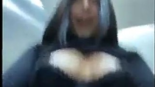 Latina in bathroom: Amateur, Babe  Solo Porn