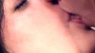 Sexy babe with colored hair gets her pussy licked