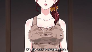 Busty MILF rides a dick of a teen guy after hot oiled massage