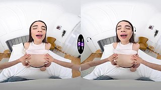 Dude satisfies the cuties with his hard dick  TmwVRnet: Blowjob, Babe  Hardcore Porn