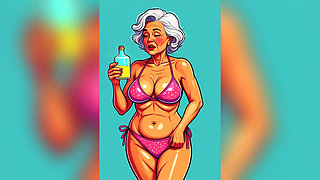 Old Granny Teasing Animation
