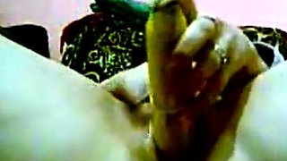 Arab Girl's Banana Webcam Show