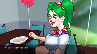 step sister and anon make hot seen in summertime saga part 41