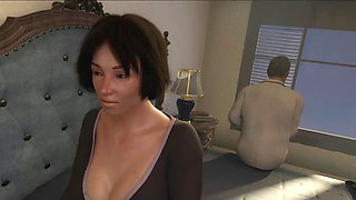 Animated pizza delivery guy gets down and dirty in a hentai fantasy with Loveskysan69real