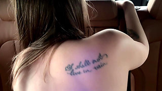 She Said 'don't Tell Your Mom' Before I Fucked Her in the Car (with Condom)