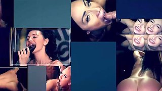 Big Tittied Brunette Visists The Gloryhole To Have Hot Cum