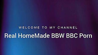 Hubby Slapping His Big Cock on My Pussy