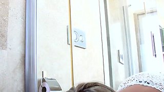 Danielle Maye – Sharing Holiday Bathroom with Brother