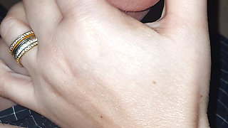 Step mom accidentally handjob step son cock...and she enjoyed it
