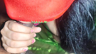 Bhabhi cought my dick at night