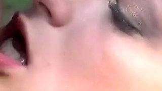 Young Amateur Girl Fucked by a Big Cock and Cumshot in Mouth by an Old Man