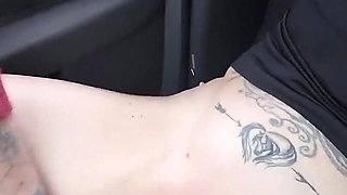 Public Agent: Sexy Tattoo Girl Dogging and Squirting in the Countryside