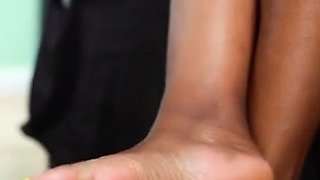 Hot Black Maid Does Some Webcam Black and Ebony