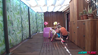 Anal Threesome with Two Mature of Perfect Ass Infato