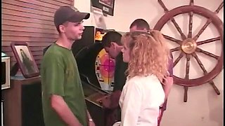 MOLLY ROME ANAL BANG WITH BROTHER  HIS FRIENDS: Blowjob, Blonde  Hardcore Porn