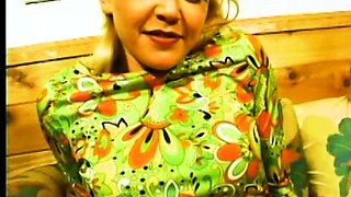 Amateur blondes pov blowjob and hardcore fun with lucky dude