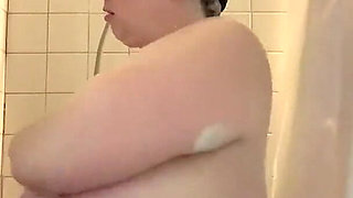 Curvy MILF in the Bath & Shower
