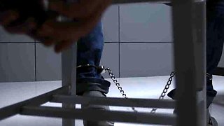 The Interrogator: Busty Cop Sucks her Prisoner