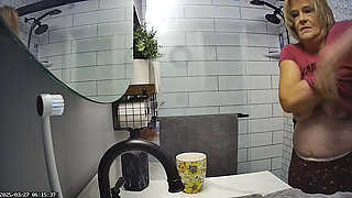 Mrs. Joanne Tanner a Real Public Schoolteacher Flashing Her Big Natural Tits