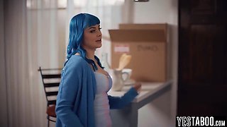 Jewelz Blu - Extreme Tits German Stepmom Fucks A Stranger